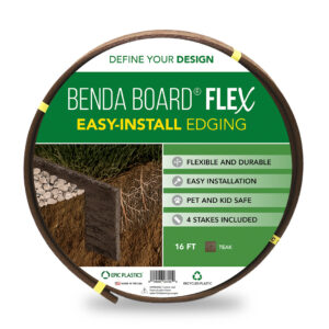 SRW Products, Benda Board Flex is a 16' easy-install edging solution for hardscape projects.